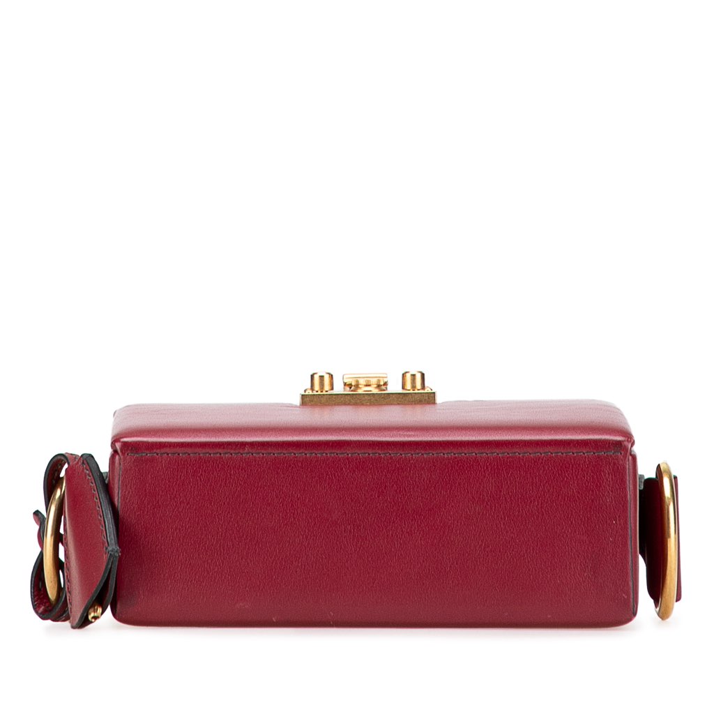 Dior Lambskin Dioraddict Lockbox Crossbody - Image 6