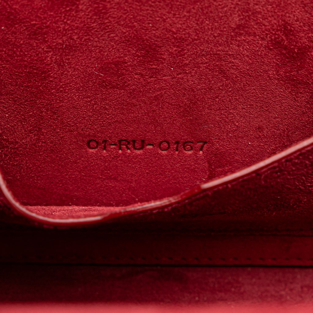 Dior Lambskin Dioraddict Lockbox Crossbody - Side view