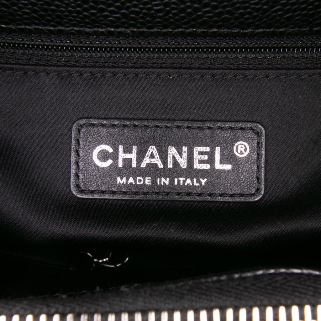 Chanel Caviar Grand Shopping Tote - Side view