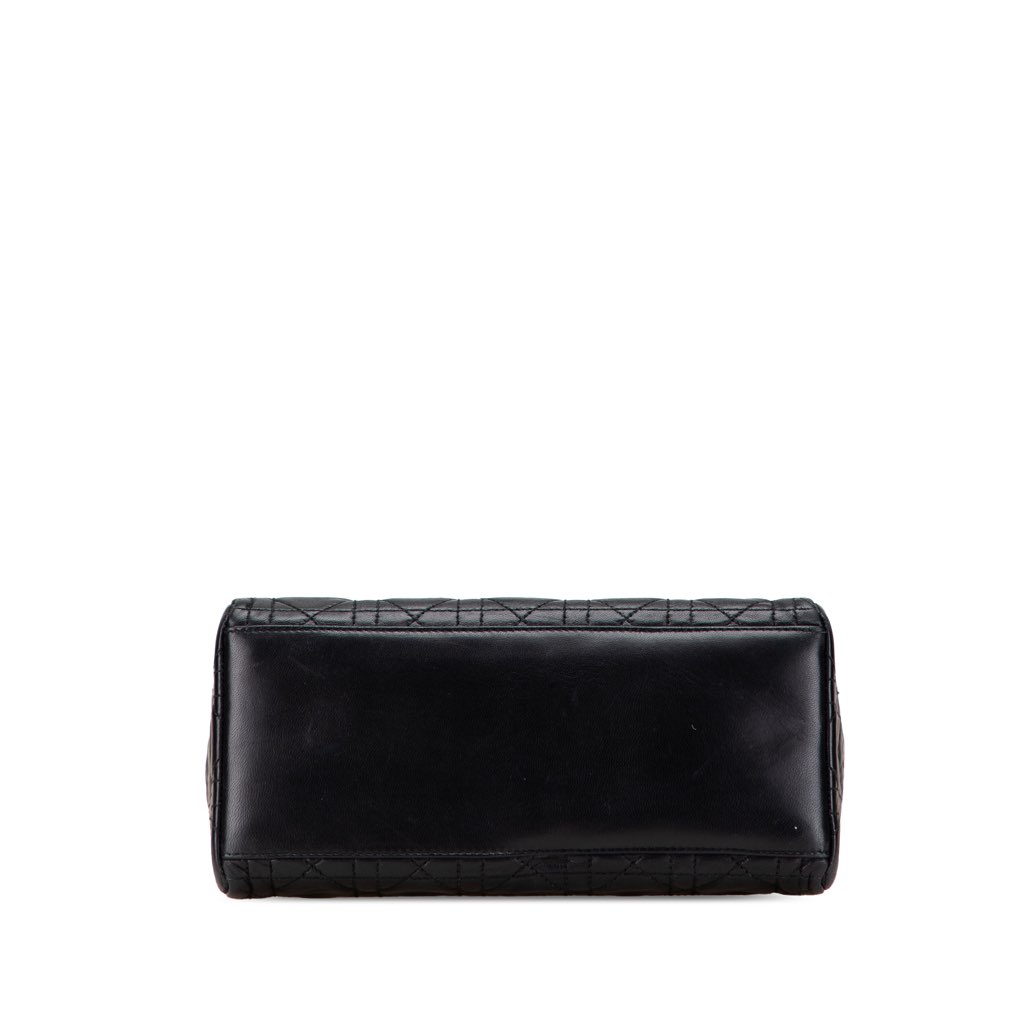 Dior Medium Lambskin Cannage Lady Dior - Image 6
