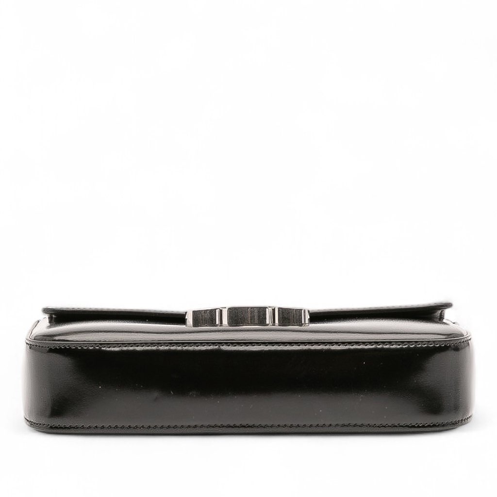 Celine Shiny Calfskin Claude Chain Shoulder Bag - 3