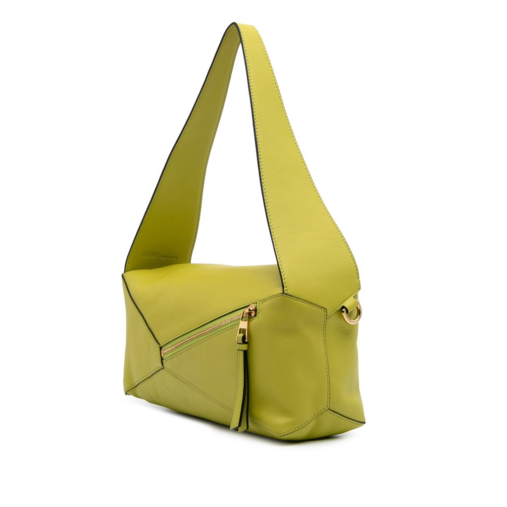 Loewe Calfskin Puzzle Hobo - Back view