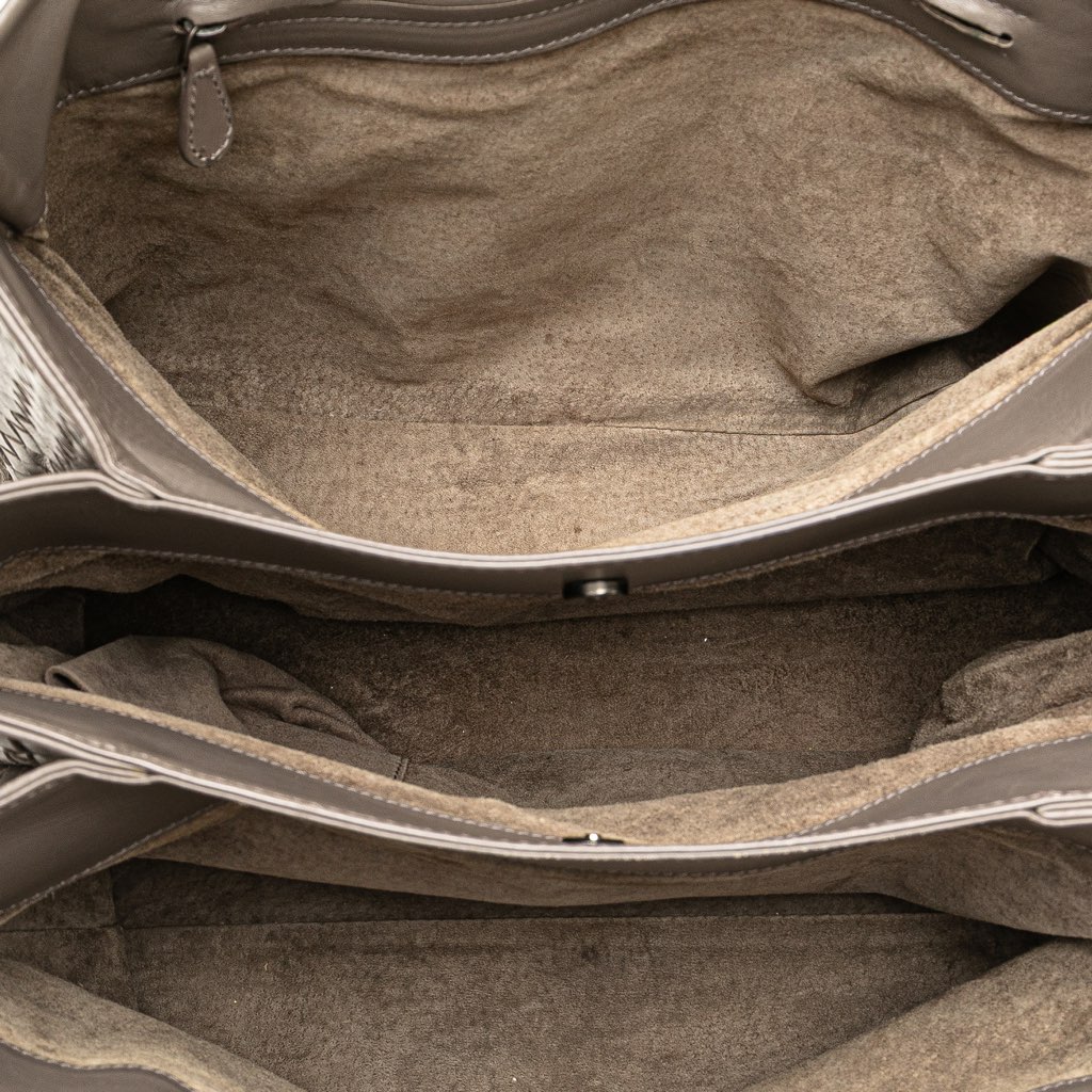 Bottega Veneta Small Nappa Intrecciato Roma Satchel - 4