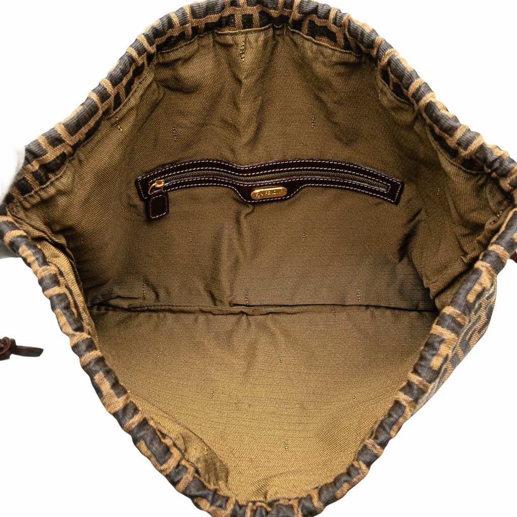 Fendi Zucca Canvas Drawstring Pouch - 4