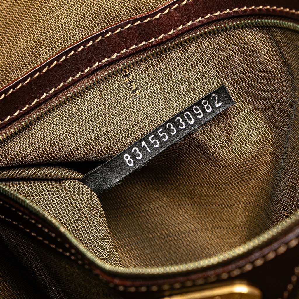 Fendi Zucca Canvas Drawstring Pouch - Detail 2