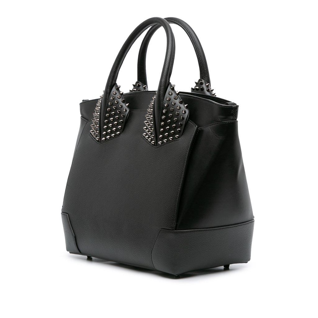 Christian Louboutin Leather Studded Eloise Top Handle Bag - 2