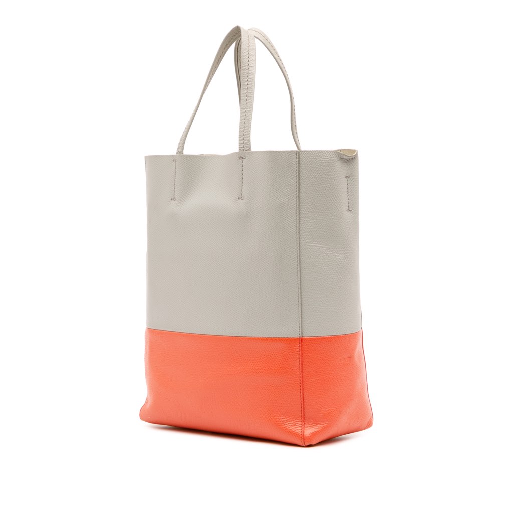 Celine Small Bicolor Leather Vertical Cabas - 2