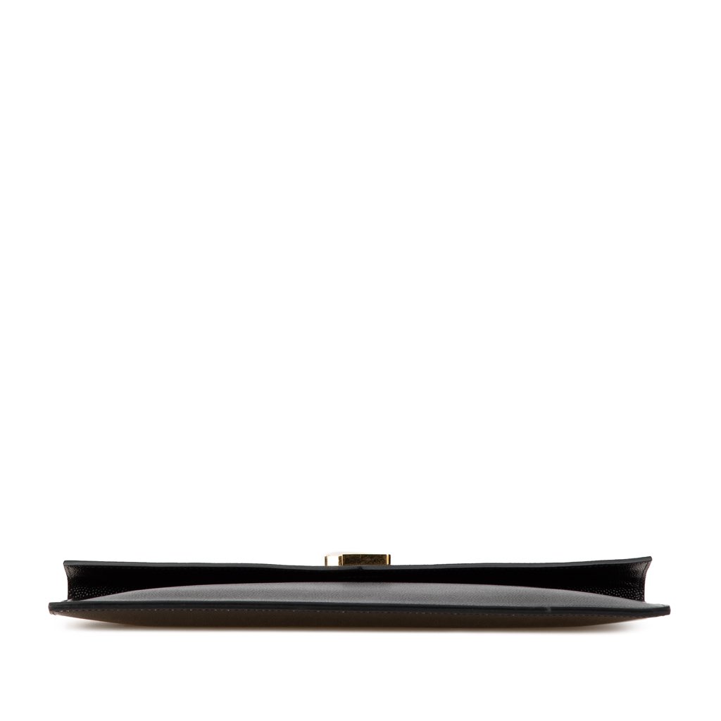 Saint Laurent Grain de Poudre Uptown Pouch - 3