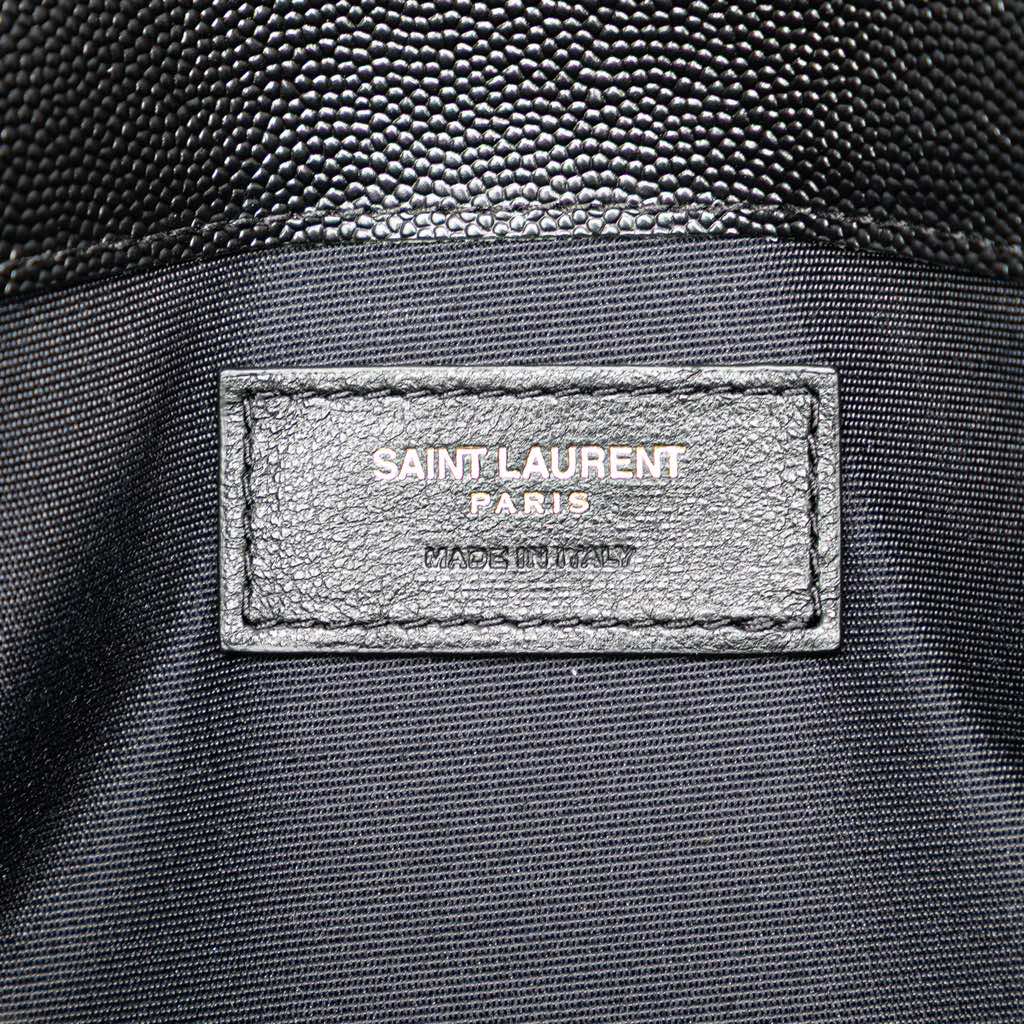 Saint Laurent Grain de Poudre Uptown Pouch - 5
