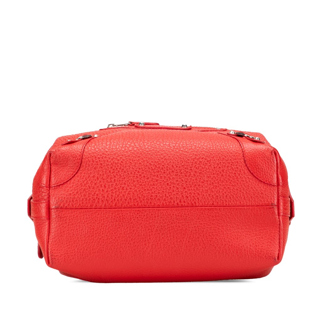 Balenciaga Leather Motocross Classic Toiletry Pouch - Image 6