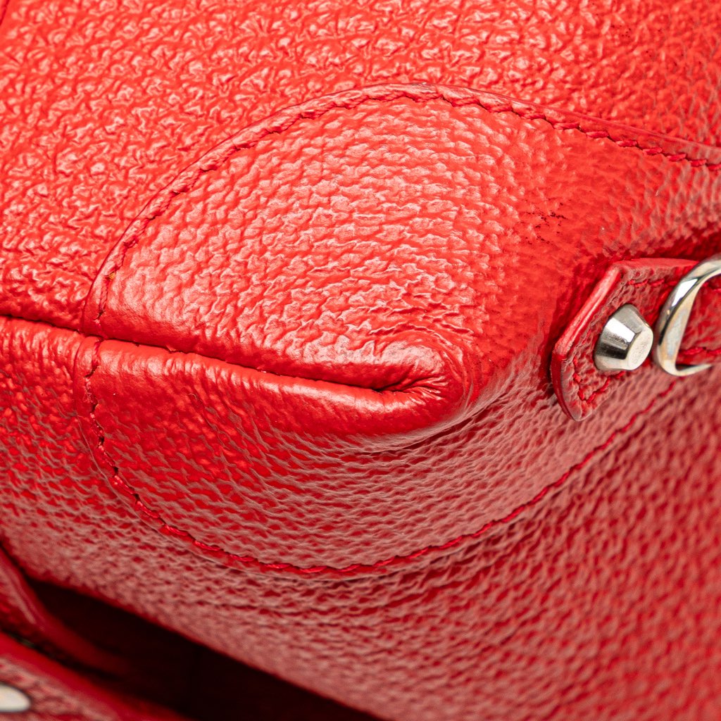 Balenciaga Leather Motocross Classic Toiletry Pouch - Image 11