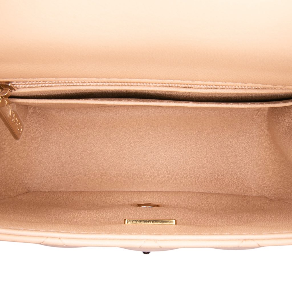 Chanel Mini Square Classic Lambskin Single Flap - 4