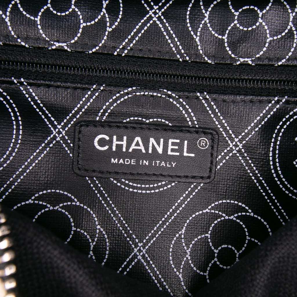 Chanel Coated Canvas Camellia Logo Camera Bag - Detail 1