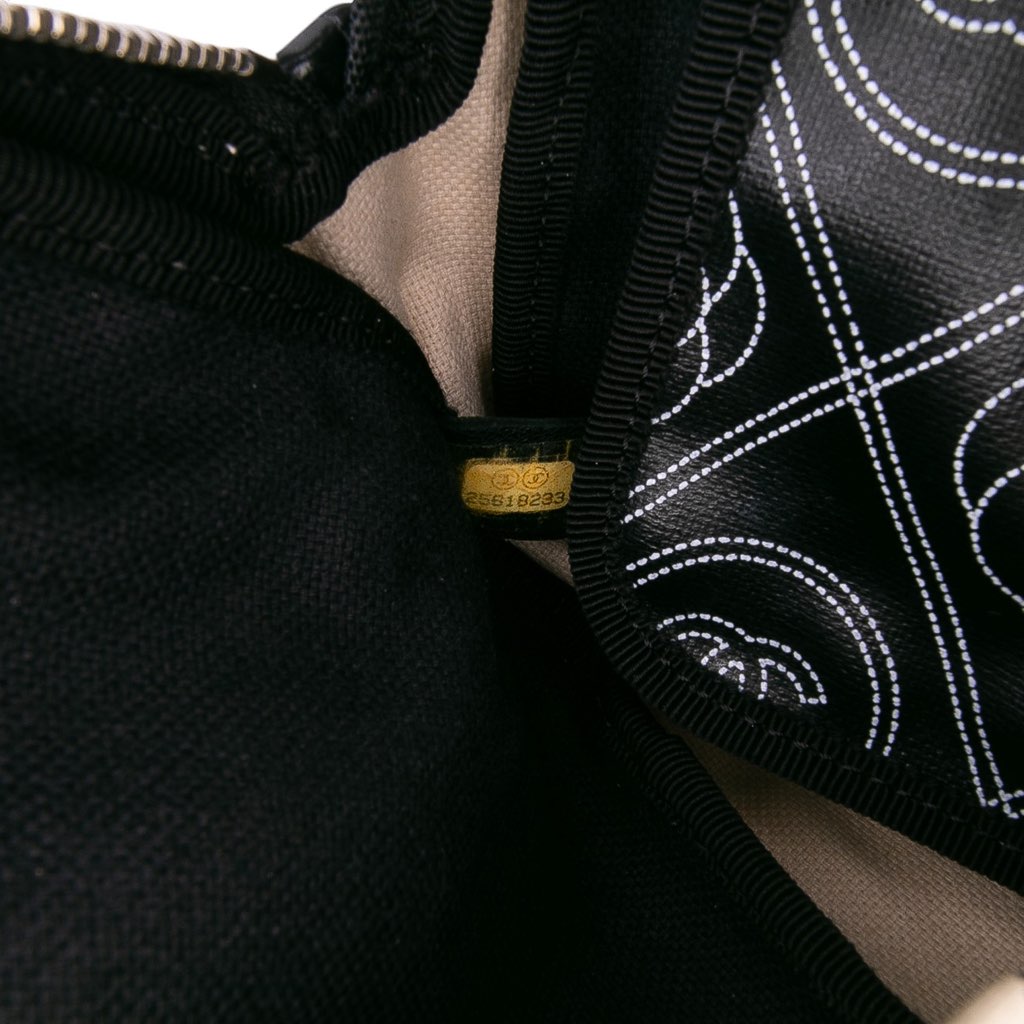 Chanel Coated Canvas Camellia Logo Camera Bag - Detail 2