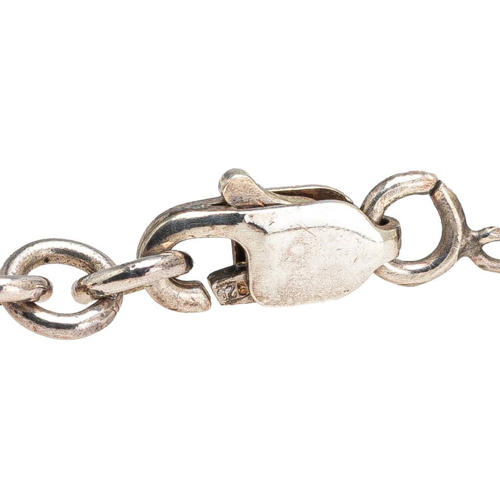 Dior Sterling Silver Saddle Charm Bracelet - 5