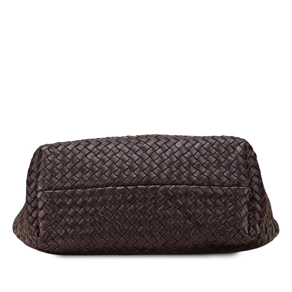 Bottega Veneta Lambskin Intreccio Cabat Tote - Image 6