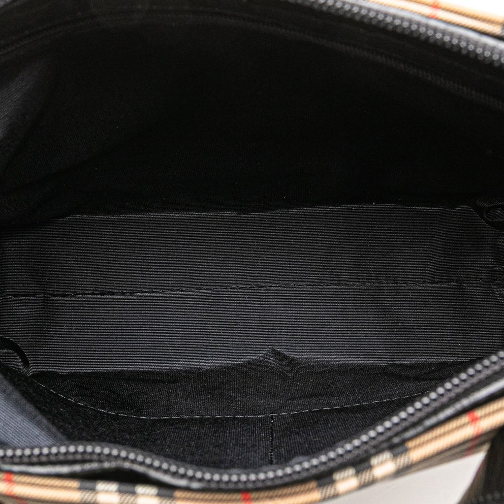 Burberry Haymarket Check Canvas Tote - 4