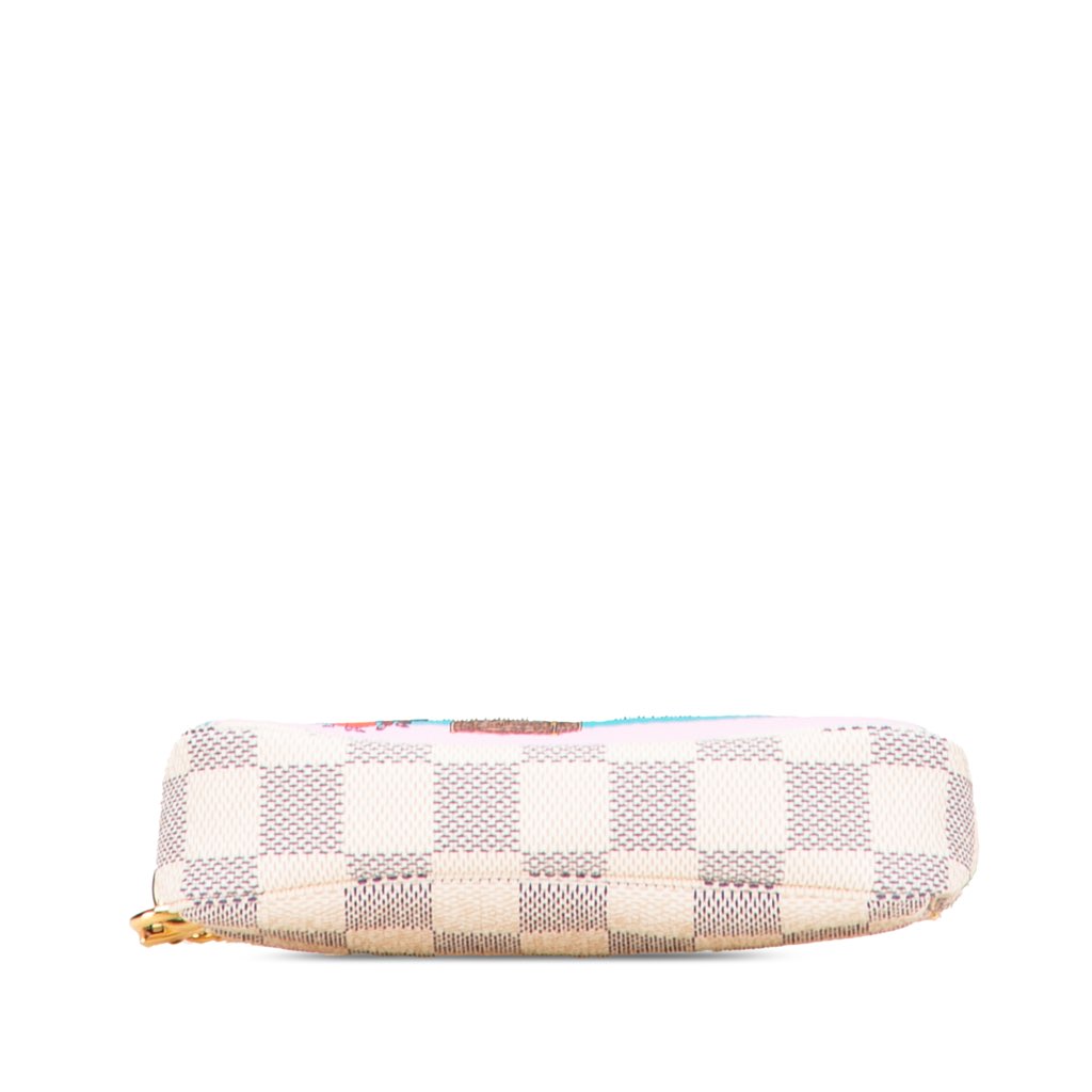Louis Vuitton Damier Azur Illustre Transatlantic Mini Pochette Accessoires - Image 6