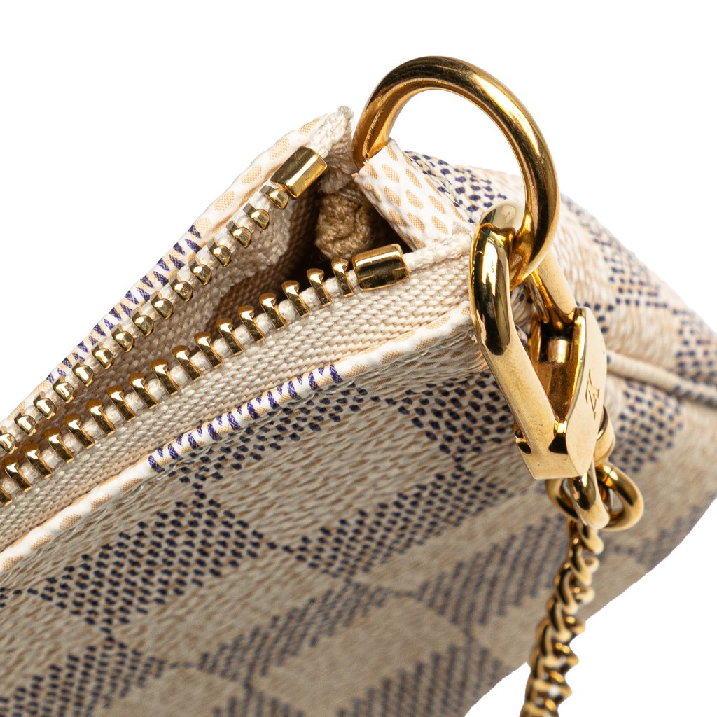 Louis Vuitton Damier Azur Illustre Transatlantic Mini Pochette Accessoires - Image 10