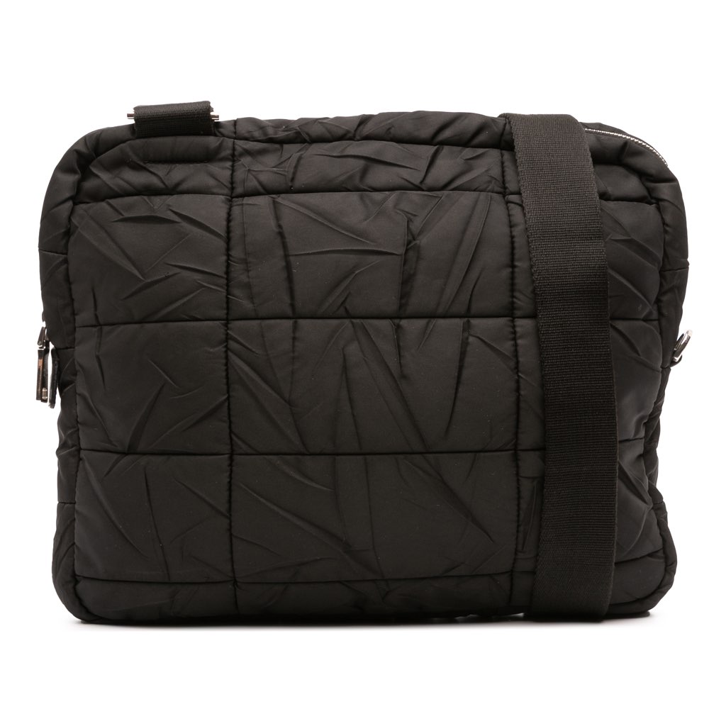 Prada Quilted Tessuto Crossbody