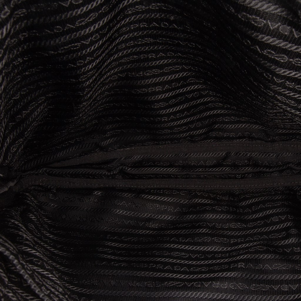 Prada Quilted Tessuto Crossbody - Side view