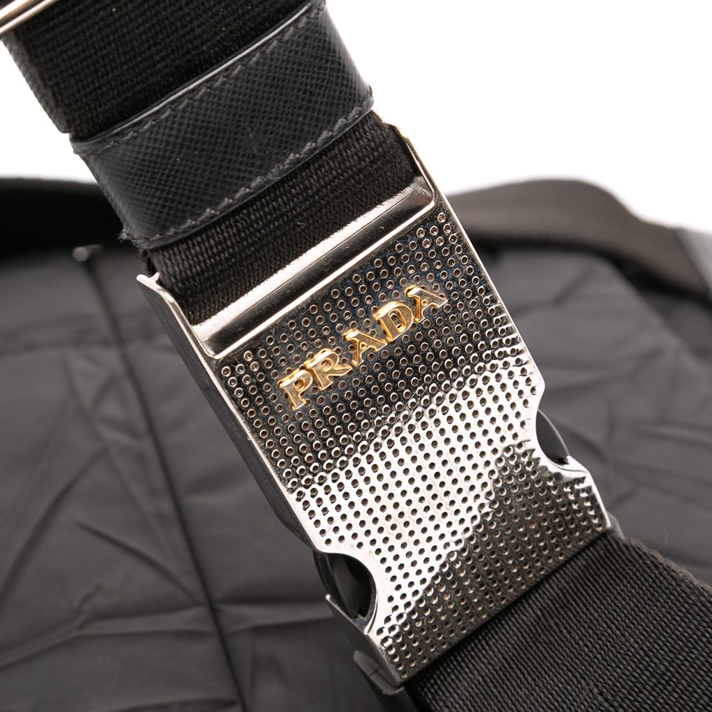 Prada Quilted Tessuto Crossbody - Image 11