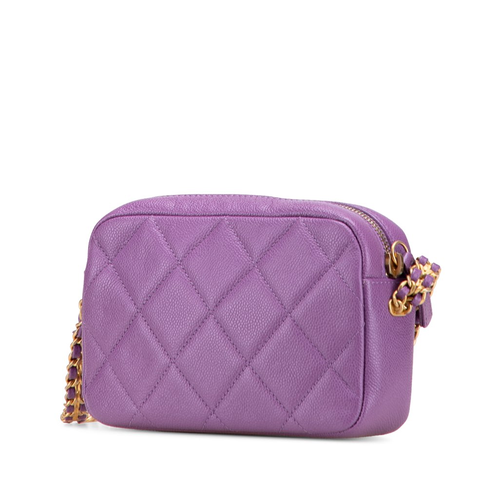 Chanel Quilted Caviar My Perfect Camera Case - 2