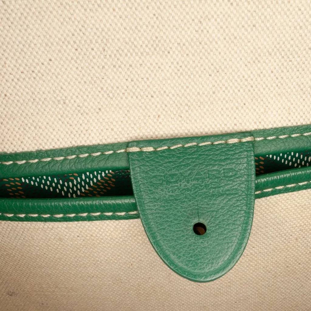 Goyard Goyardine Artois PM Green Canvas Good - Box View