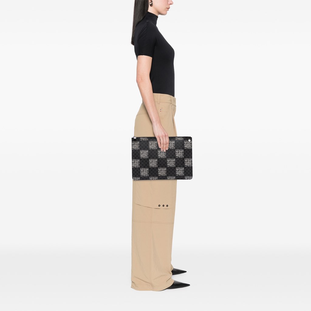 Louis Vuitton Christopher Nemeth Damier Graphite Rope Pochette Voyage GM - Image 13