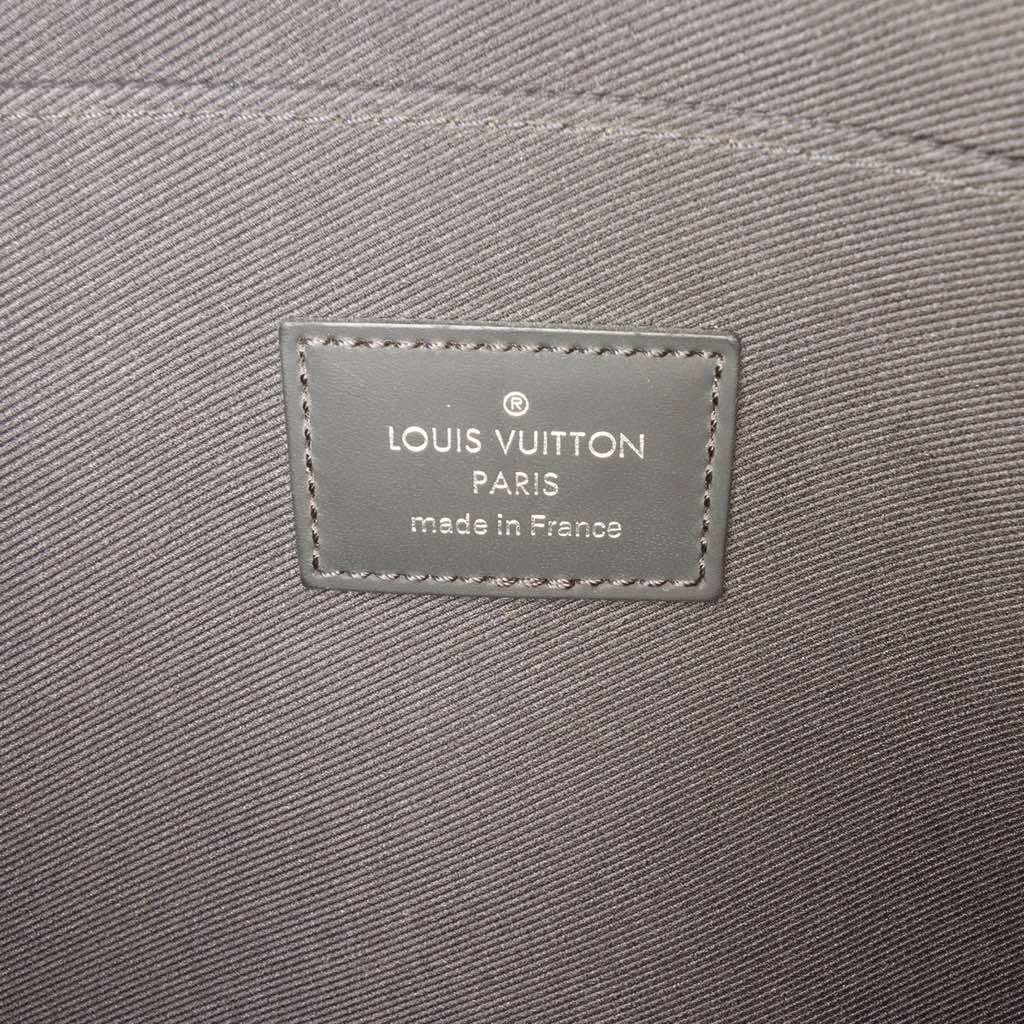 Louis Vuitton Christopher Nemeth Damier Graphite Rope Pochette Voyage GM - Side view