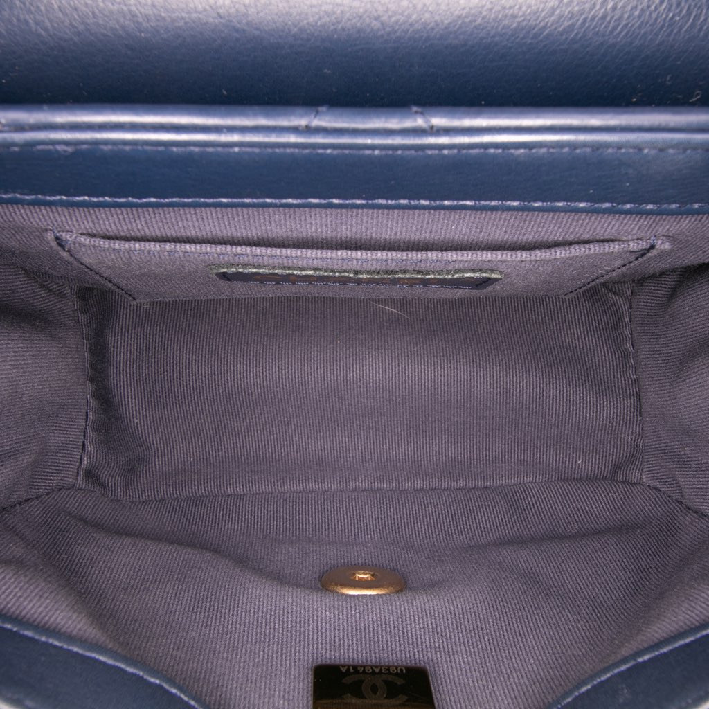 Chanel Mini CC Quilted Calfskin Round Moon Messenger Flap - 4