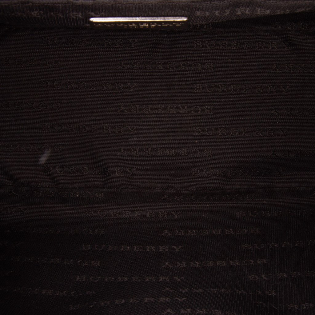 Burberry House Check Canvas Handbag - 4