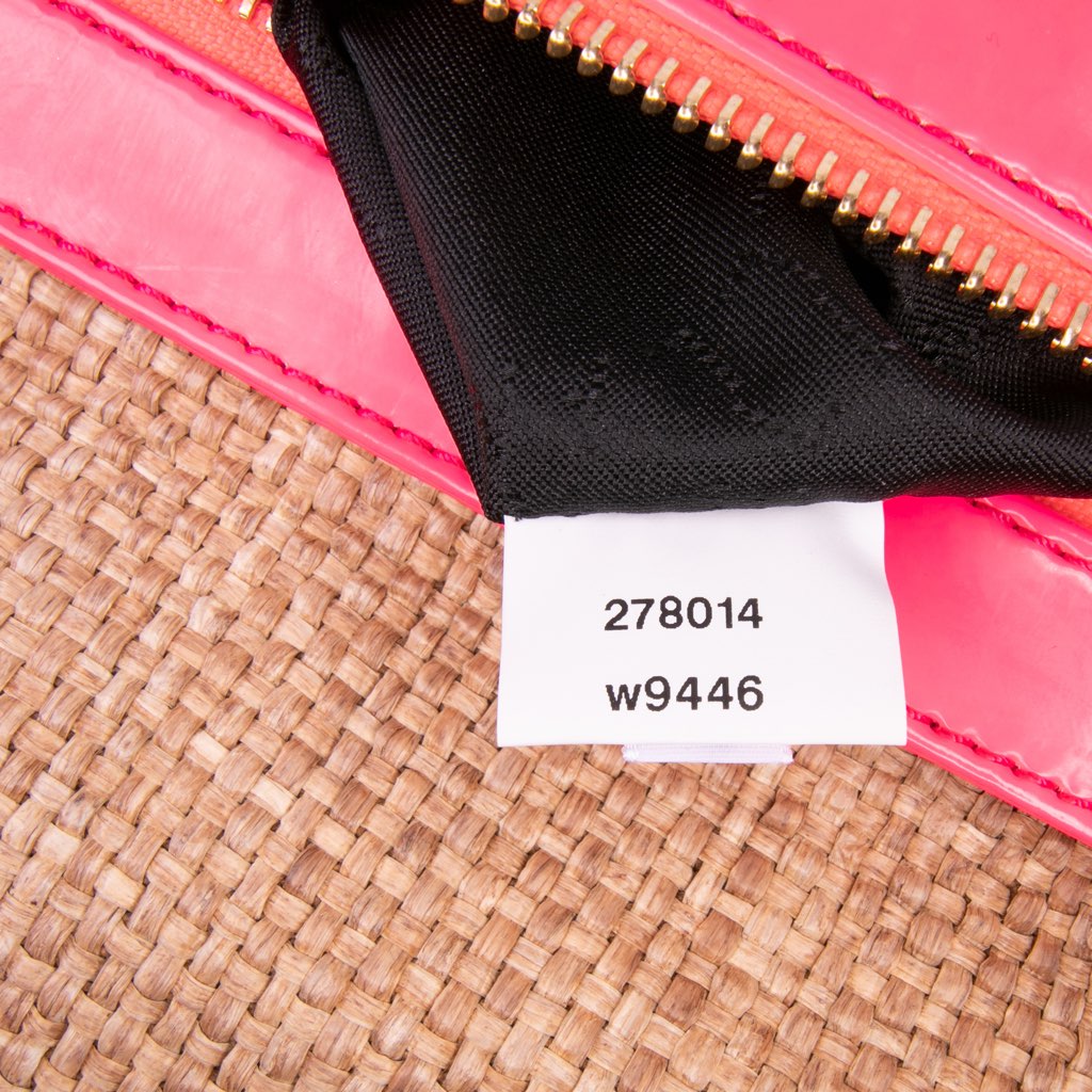 Stella Mccartney Raffia Falabella Fold Over Clutch - Detail 2