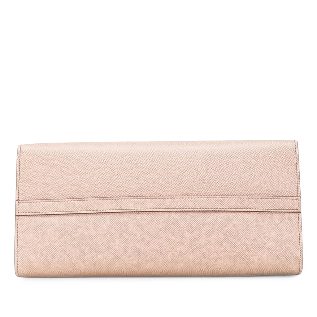 Prada Medium Saffiano Cuir Monochrome Top Handle Tote - 3