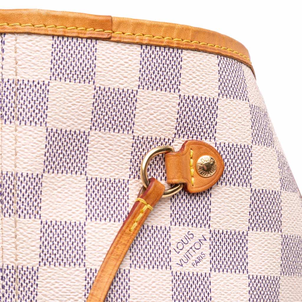Louis Vuitton Damier Azur Neverfull MM - Image 13