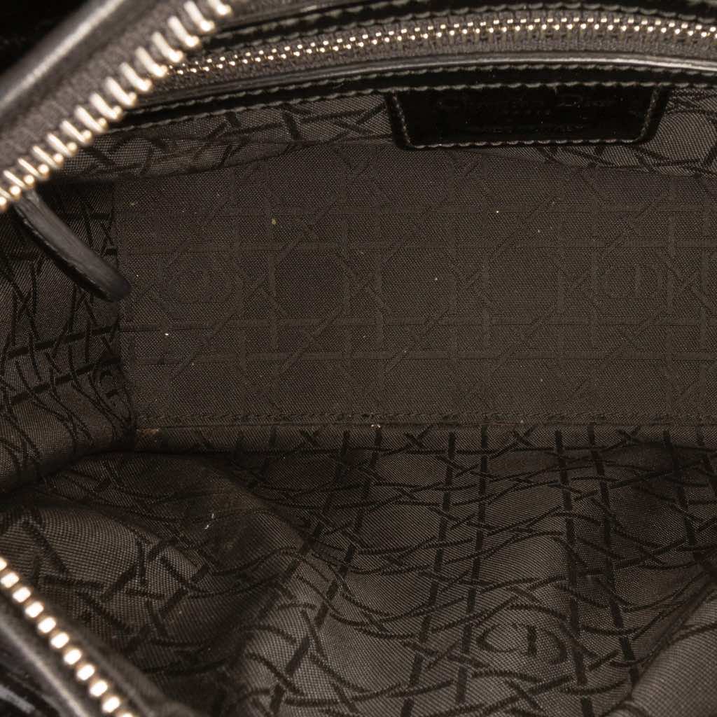 Dior Medium Patent Cannage Lady Dior - 4