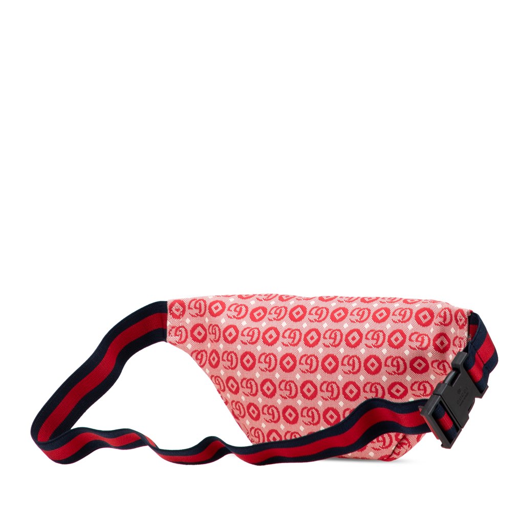 Gucci Kids GG Canvas Star Belt Bag - Back view