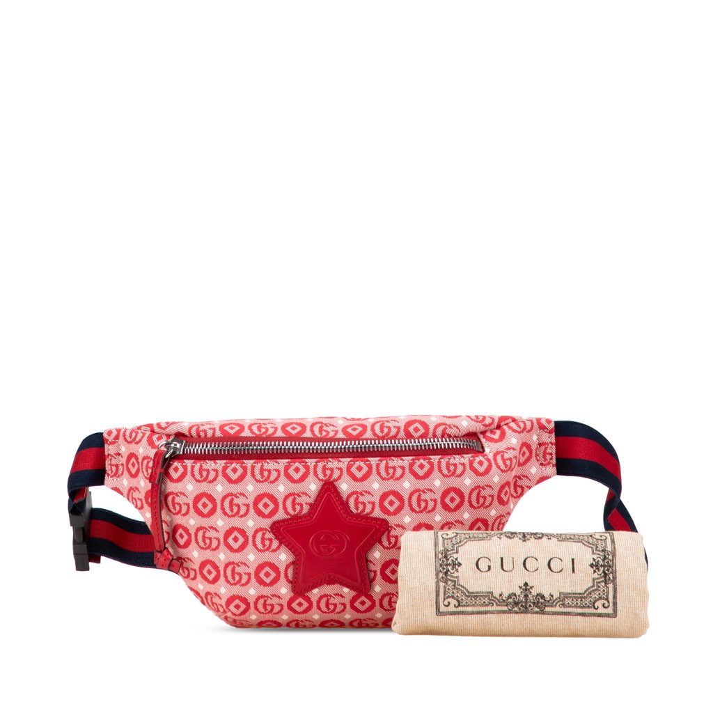 Gucci Kids GG Canvas Star Belt Bag - Image 13