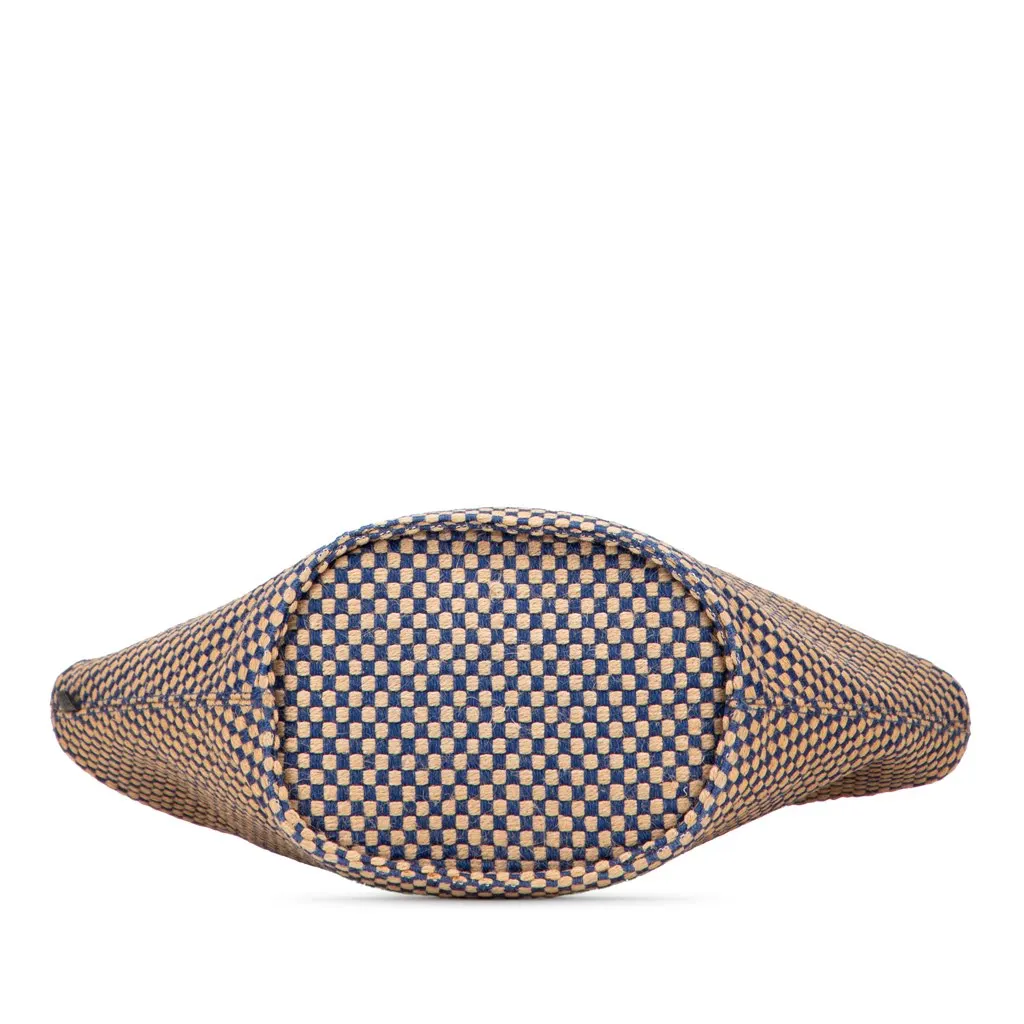 Hermès Linen and Jute Panier Bus Tote GM Brown Polyester Good - Inside View