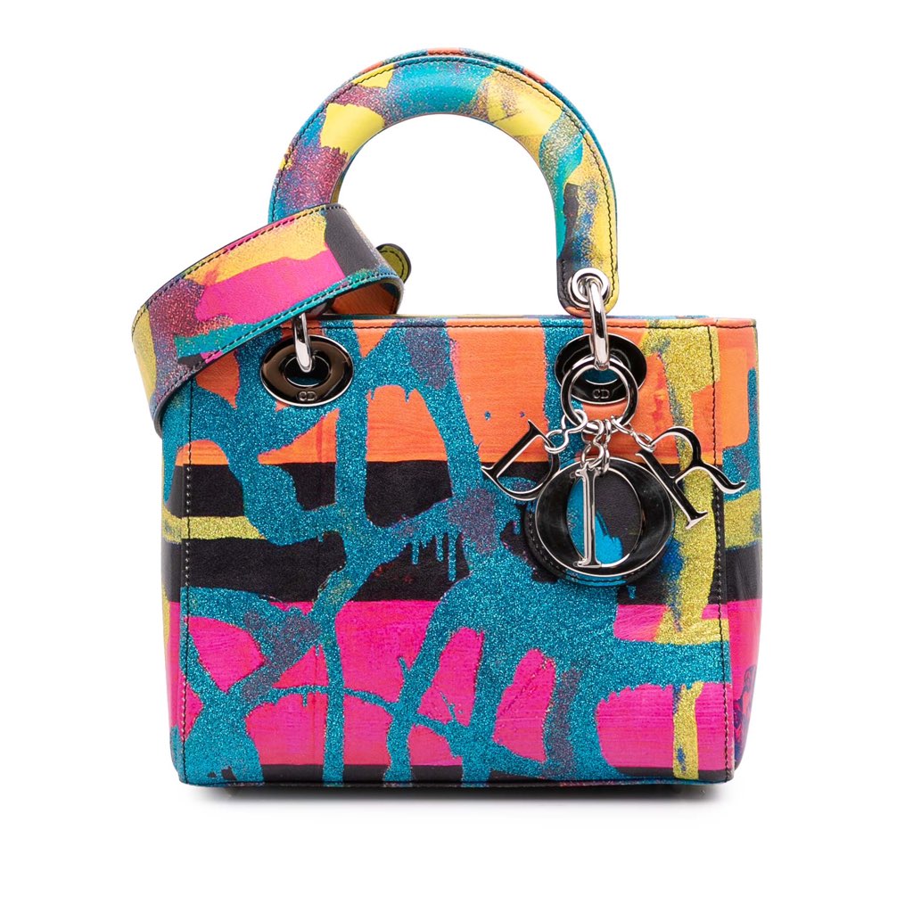 Dior Chris Martin Small Calfskin Lady Dior