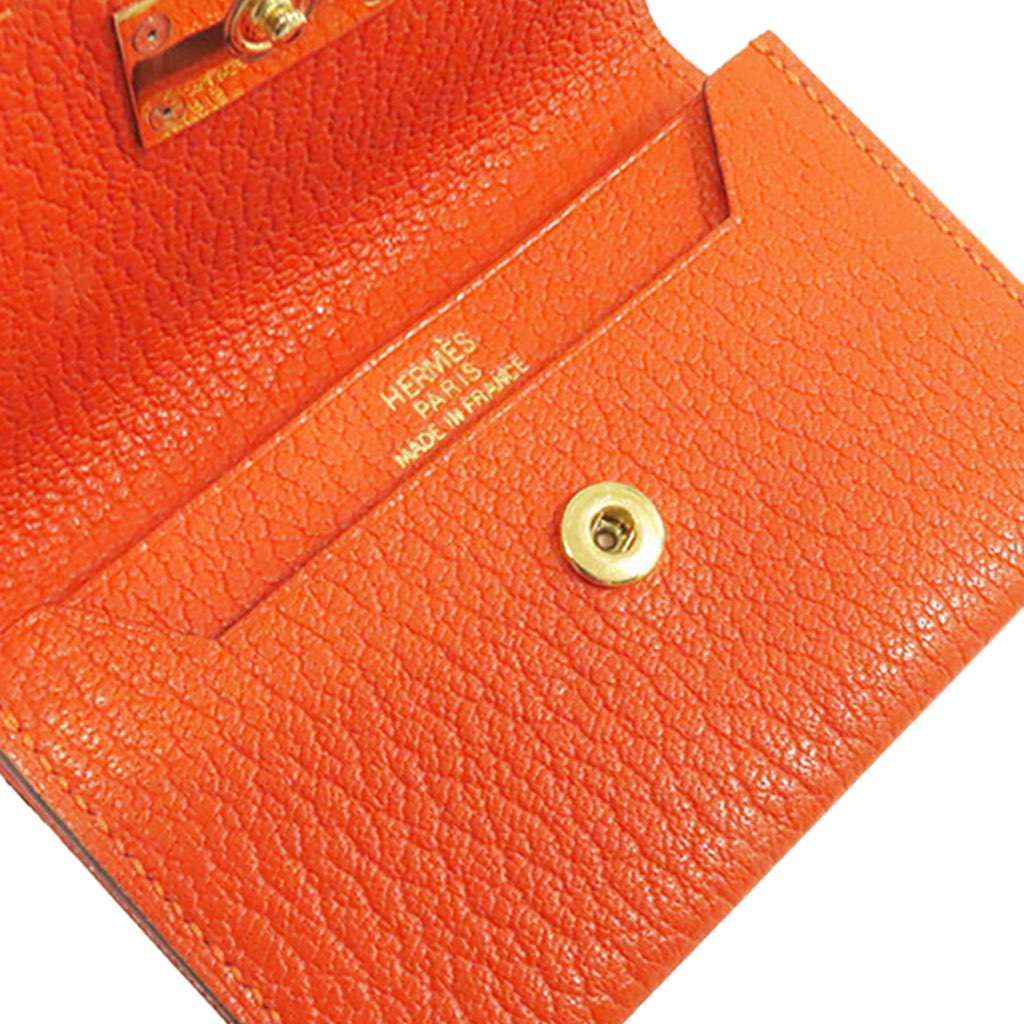Hermès Chevre Mysore Bearn Card Case - 3
