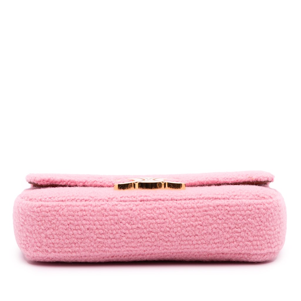 Celine Tweed Claude Chain Shoulder Bag - Image 6