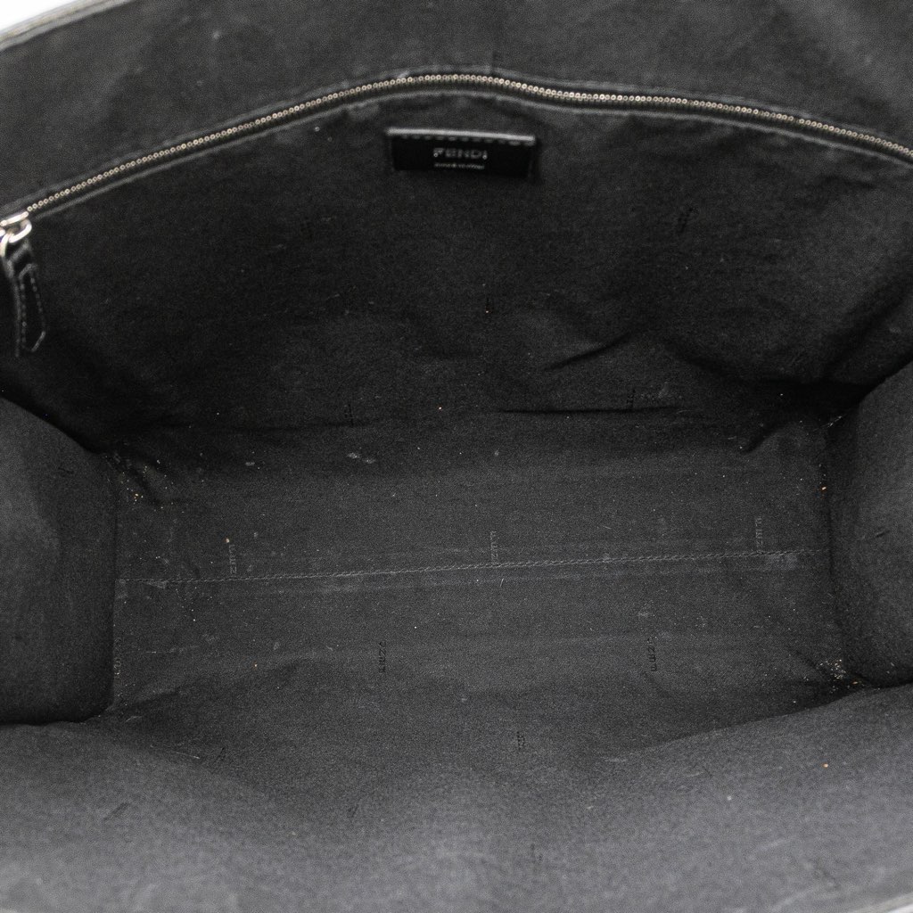 Fendi Zucca Coated Canvas Diagonal Shopping Tote - 4