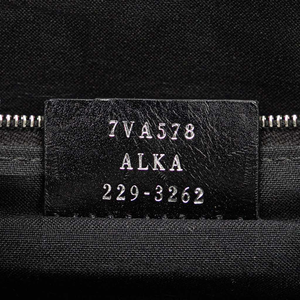 Fendi Zucca Coated Canvas Diagonal Shopping Tote - Detail 1