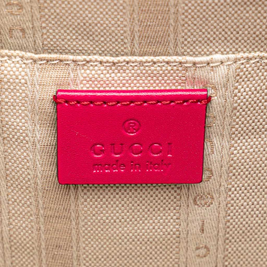 Gucci Diamante Leather Bright Bucket Bag - Detail 1