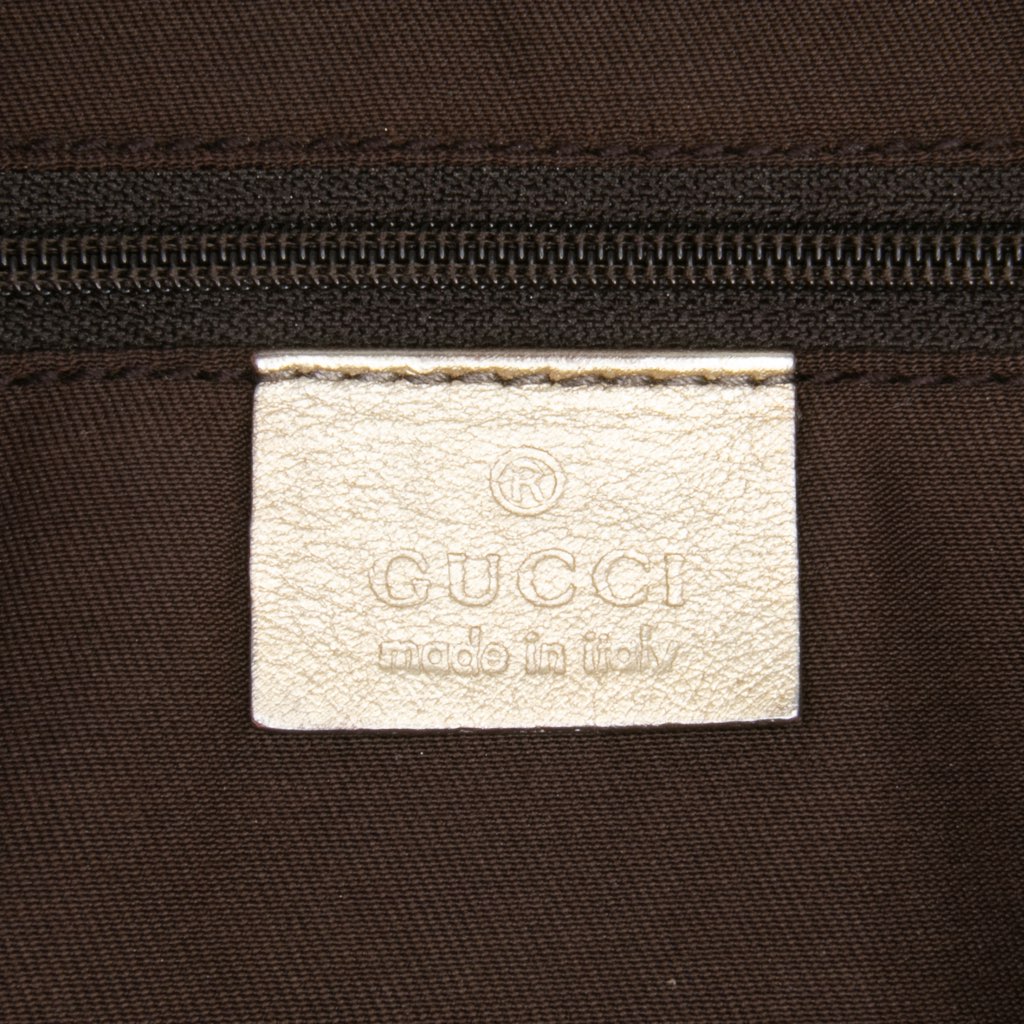 Gucci Large GG Canvas Abbey D Ring Tote - Side view