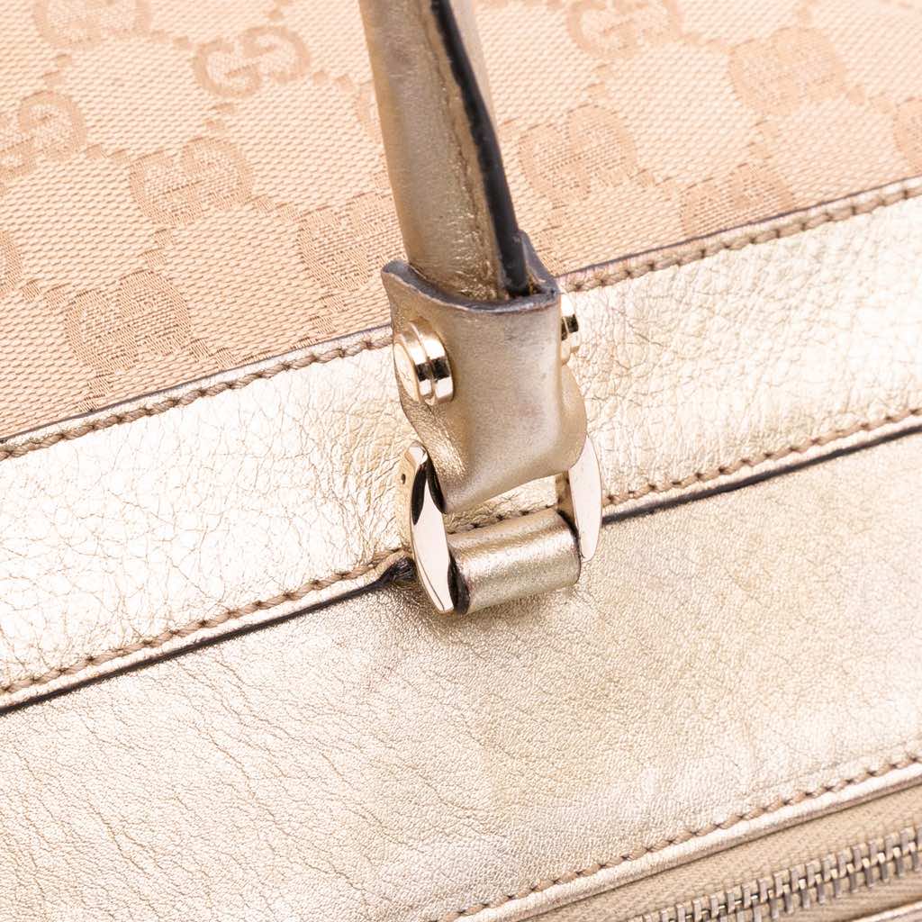 Gucci Large GG Canvas Abbey D Ring Tote - Image 10