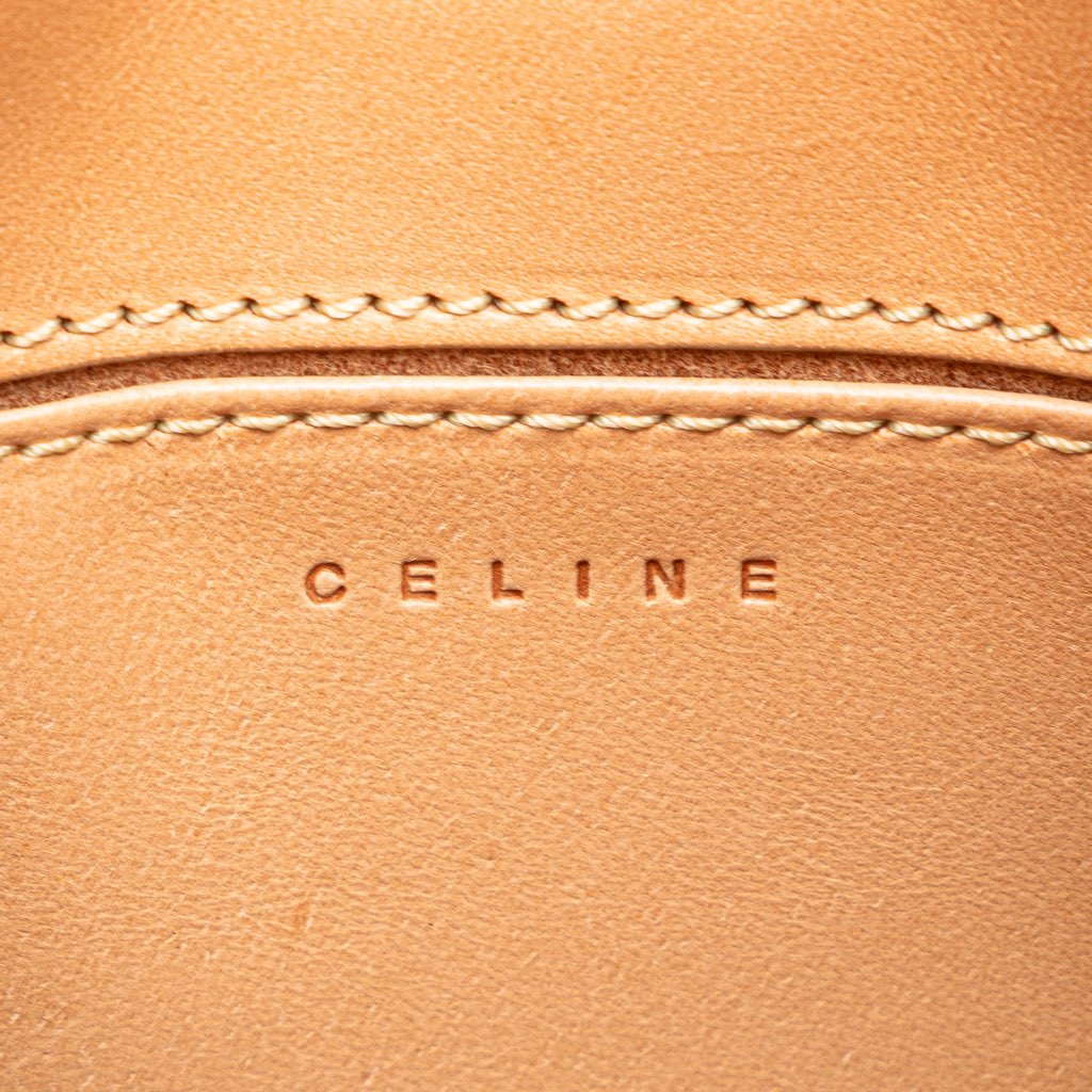 Celine C Macadam Leather Handbag - 5