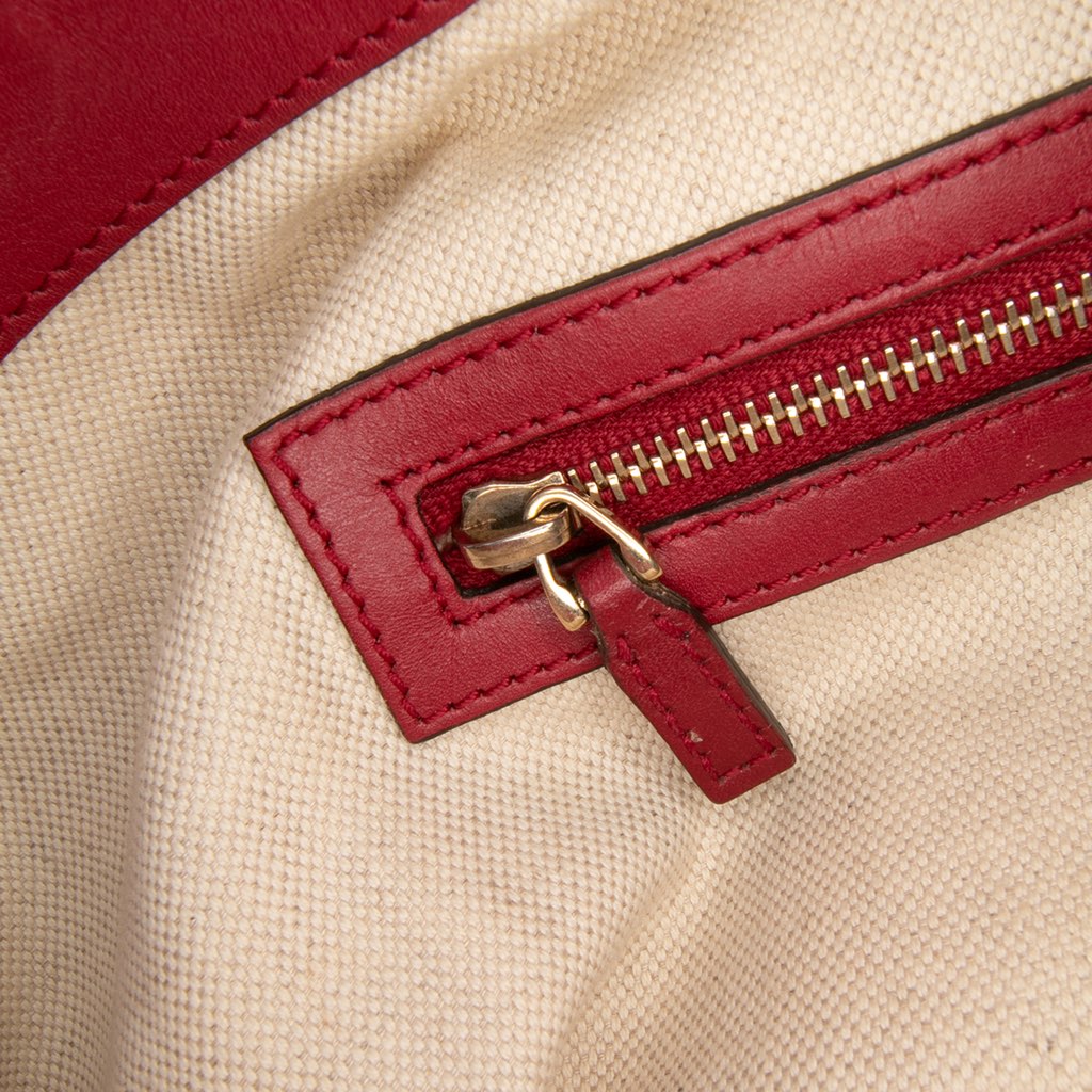 Gucci GG Canvas Lovely Tote - Side view