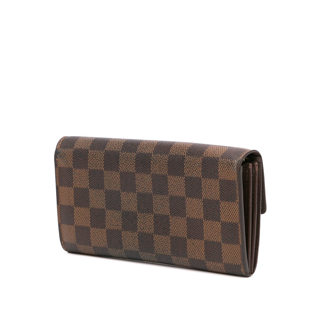 Louis Vuitton Damier Ebene Sarah Wallet - 2